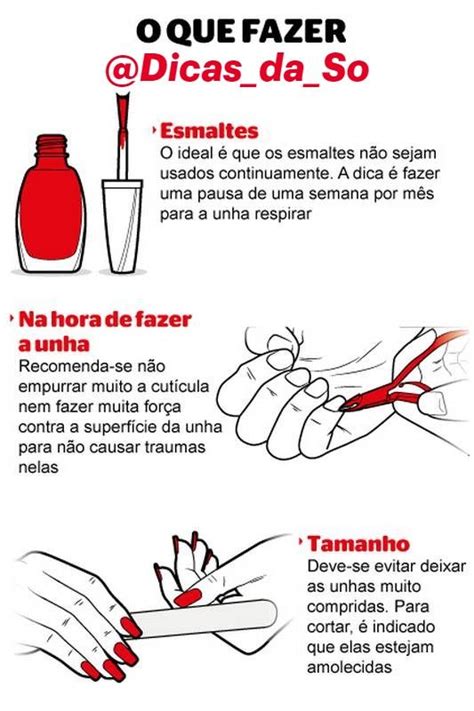 Saiba Sempre O Que Fazer Para Ter As Unhas Perfeitas Me Siga E Tenha