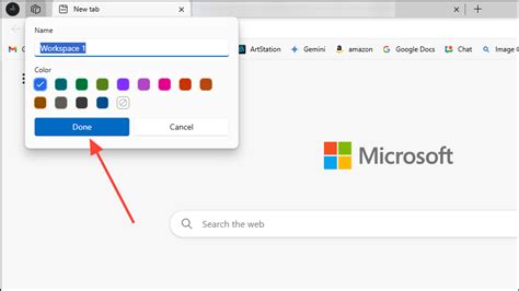 How To Setup And Use Microsoft Edge Workspaces