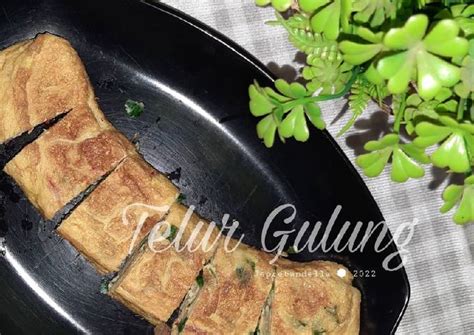 Resep Telur Dadar Gulung Oleh Dellaonline Cookpad