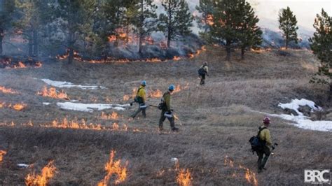 Photos And Time Lapse Of Prescribed Fire Black Hills Of South Dakota