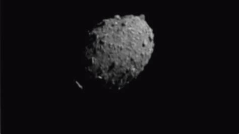 Impact Nasas Dart Spacecraft Crashes Head On Into Asteroid