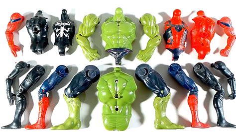 Avengers Toys Assemble Hulk Smash Vs Venom Carnage Vs Spiderman Youtube