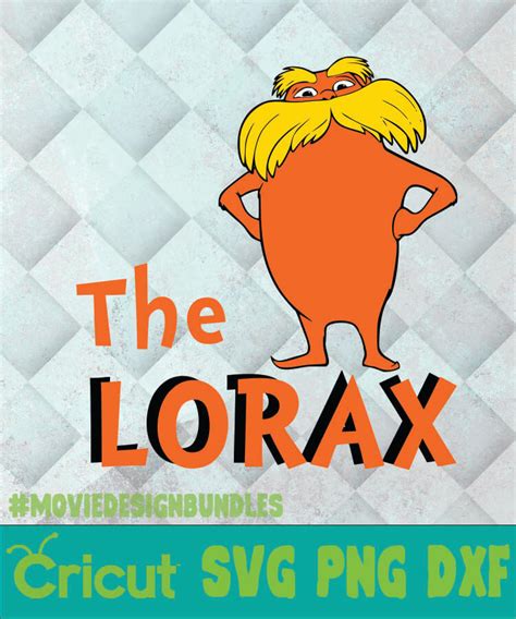 The Lorax Dr Seuss Cat In The Hat Svg Png Dxf Movie Design Bundles