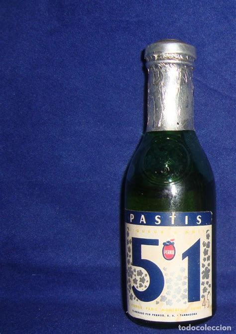 Botellín Pastis 51 Liqueur D Anis Pernod Tarra Comprar Coleccionismo