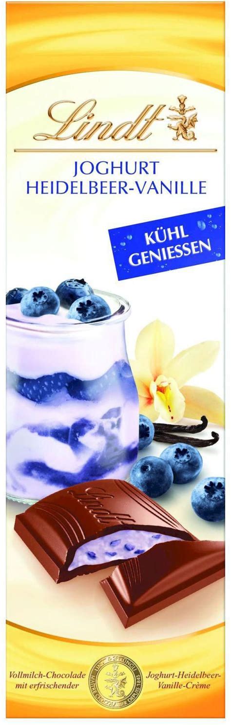 سعر ومواصفات LINDT SLIM BLUEBERRY VANILLA 100G من carrefouregypt فى مصر