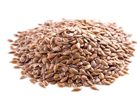 Premium Photo Flax Seeds Isolated On White Background