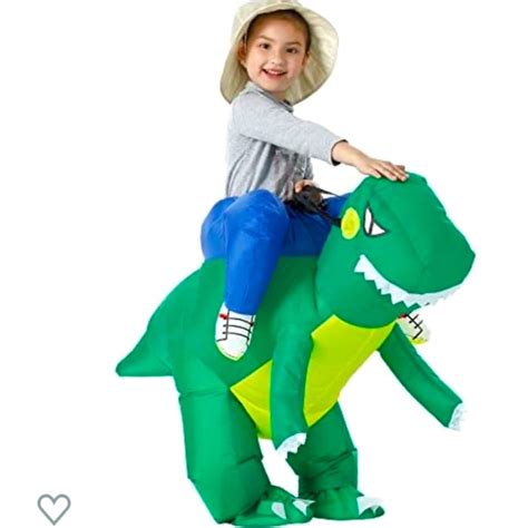 Costumes New Yeahbeer Inflatable Dinosaur Costume Trex Halloween Blow Up Costume Poshmark