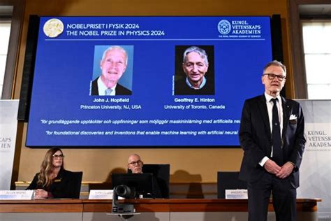 Ai Scientists John Hopfield Geoffrey Hinton Win 2024 Physics Nobel