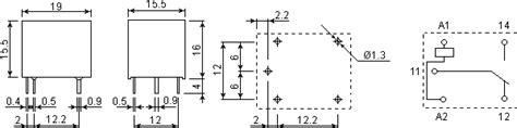 Electromagnetic Relay Finder 36 11 9 012 4001