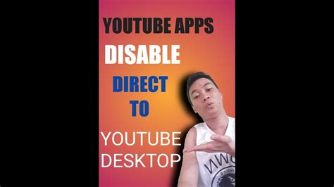 Paano Mag Disable Ng Youtube Apps Para Makapag Youtube Website Youtube