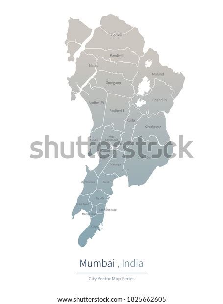 1,136 City Map Mumbai Images, Stock Photos & Vectors | Shutterstock