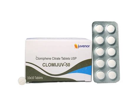 Clomiphene Citrate Tablets USP 50 Mg Packaging Type Box At Rs 100