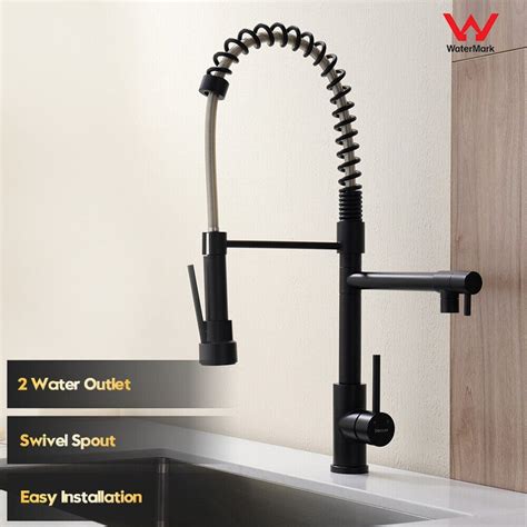 Buy Decaura Luxury Dual Spout Kitchen Tap Twin Spout Basin Mixer Tap