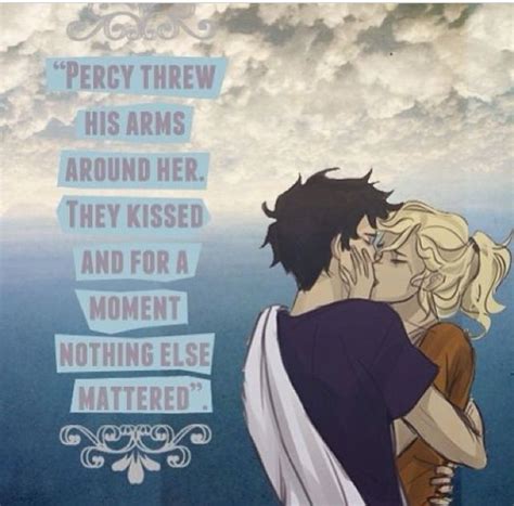 Percy And Annabeth Kiss In Mark Of Athena