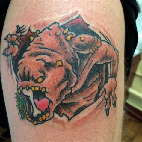 Rancor Return Of The Jedi Star Wars Tattoo By Jon Reed Done On Star