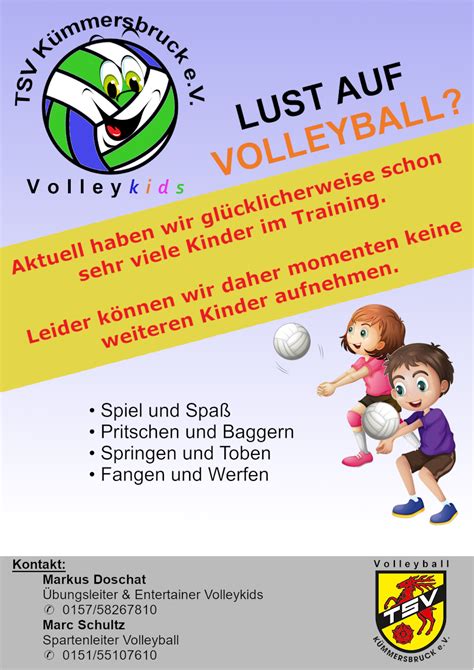 Volleykids TSV Kümmersbruck