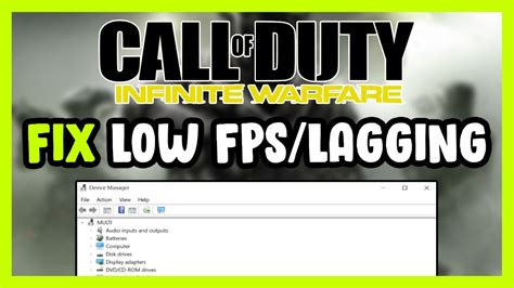 How To FIX Call Of Duty Infinite Warfare Low FPS Drops Lagging