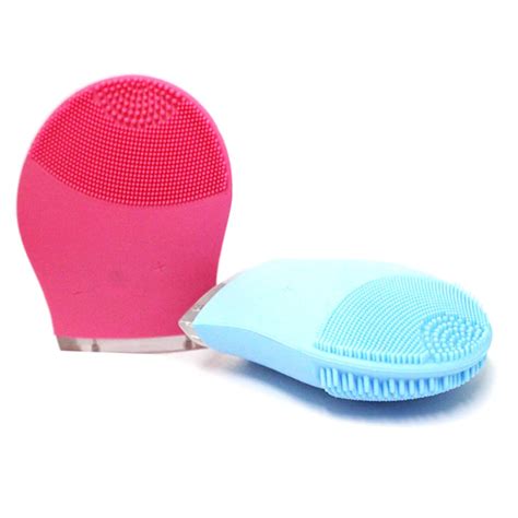 Waterproof Silicon Facial Cleansing mini Brush Best Face Cleaning ...