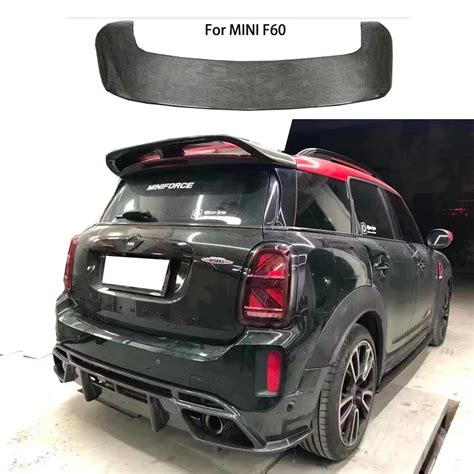 For Mini F Countryman Jcw Ag Lm Real Carbon Fiber Front Lip Side