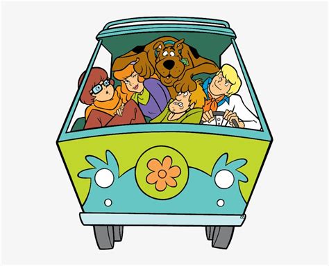 Scooby Doo Mystery Machine Clip Art