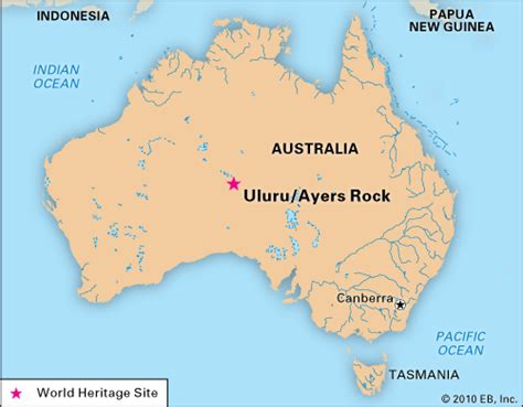 Uluru/Ayers Rock | Location, Map, & Facts | Britannica