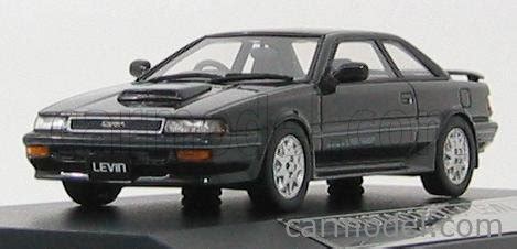 HI STORY HS039BK Scala 1 43 TOYOTA COROLLA LEVIN GT Z AE92 TWIN CAM