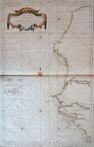 Carte Reduite Des Costes Occidentales D Afrique De Bellin Jacques