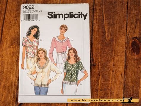 Shirt Pattern 9092 By Simplicity Millard Sewing Center