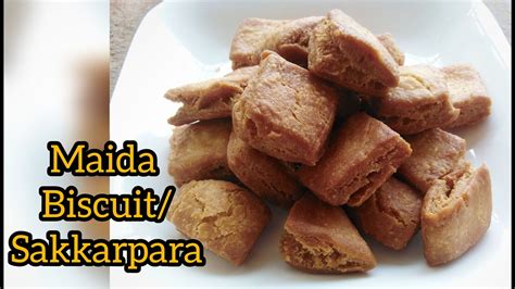 Maida Biscuit Shakarpara Bakery Syle Maida Sweet Biscuit Biscuit Recipe