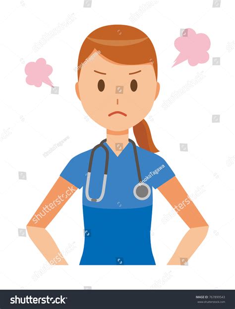 791 Angry Nurse Cartoon Images, Stock Photos, 3D objects, & Vectors ...