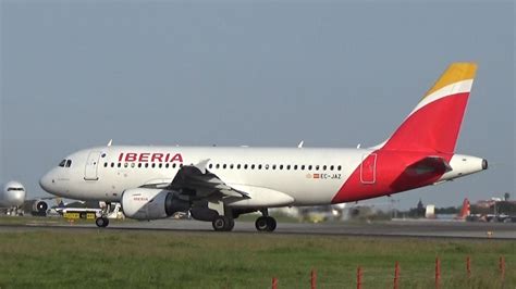 Iberia Airbus A319 111 EC JAZ Cn 2264 New Colors YouTube