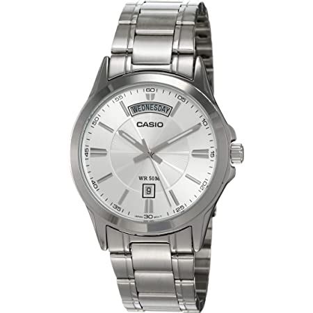 Casio Enticer Men Analog Silver Dial Watch Mtp D Avdf A