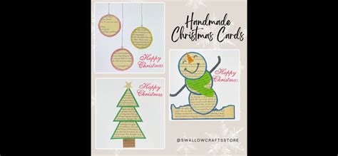 Handmade Christmas Cards - Etsy