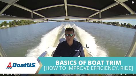 How To Trim Your Boat Basics Of Boat Trim BoatUS YouTube