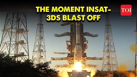 Watch Isro Successfully Launches Weather Monitoring Satellite Insat