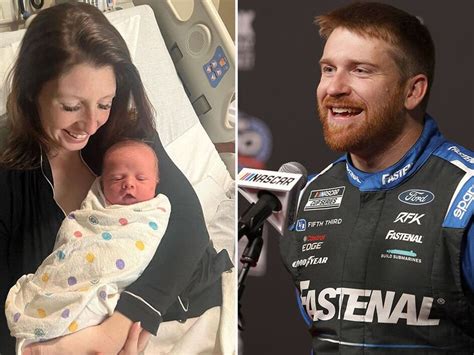 Celebration Of A Newborn NASCAR Star Chris Buescher Welcome His Second