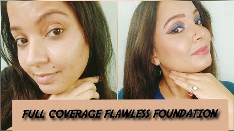 Step By Step Full Coverage Flawless Foundation Routine On Uneven Skin Full Coverage Makeup