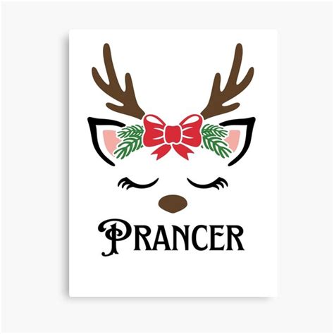 "Santa's Reindeer | Reindeer Names | Reindeer Puns | Gifts For Deer Lovers | Secret Santa Ideas ...