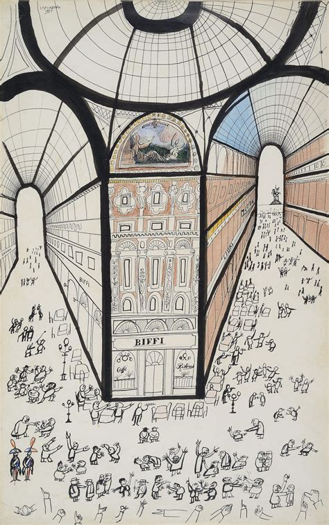 Milano Secondo Saul Steinberg 350 Opere Per La Mostra In Triennale