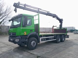 Second Hand Mercedes 6x4 Arocs 2636 Equipe Grue Hiab 192 4 X Hipro