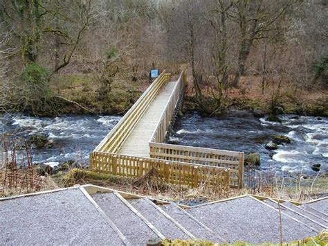 Footbridge Over The River Carron Lairich Rig Cc By Sa 2 0 Geograph