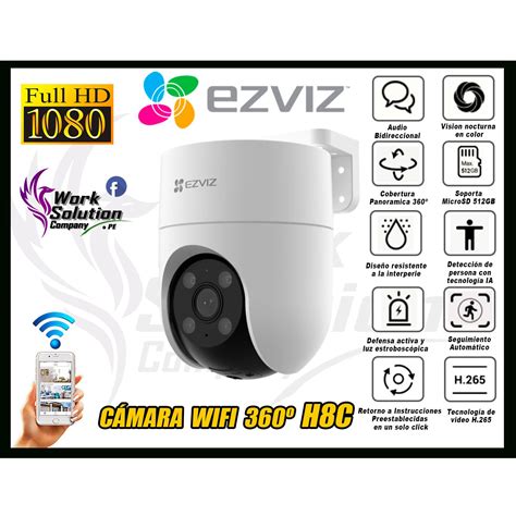 Ripley C Mara Seguridad Ezviz Wifi P Giratoria H C Inteligente