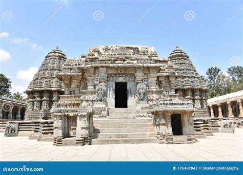 Chennakesava Temple Somanathapura Karnataka Stock Image Image Of