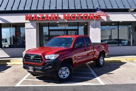 2017 Used Toyota Tacoma Sr Access Cab 6 Bed I4 4x2 Automatic At Mazari Motors Serving