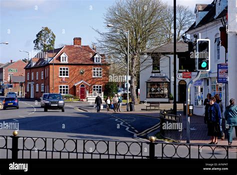 The Strand Bromsgrove Town Centre Worcestershire England Uk Stock