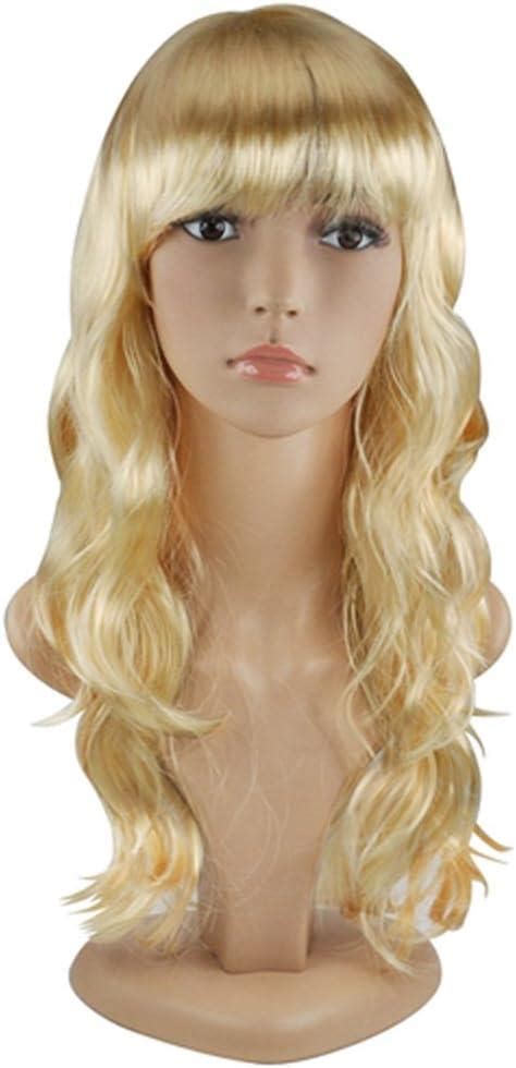 Trixes Bombshell Wig Long Wavy Blonde Hair For Costume Party Cosplay