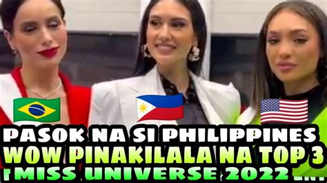 Wow Pasok Na Celeste Cortesi Sa Miss Universe Top Youtube