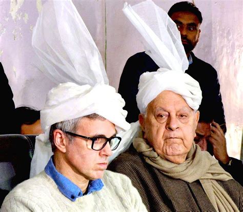 Jammu And Kashmir National Conference President Farooq Abdullah And