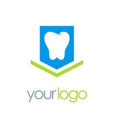 Tooth Dentist Gold Logo Royalty Free Vector Image