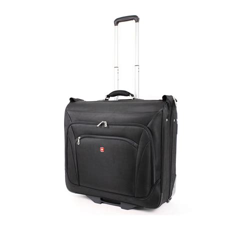 Swiss Gear Zurich Wheeled Garment Bag Black Luggage Accessories